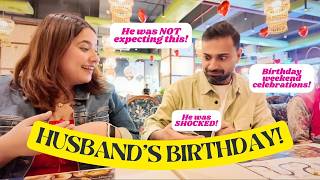 Husband's Birthday! | He was SHOCKED by his birthday gift! | GRWM for Family Lunch ✨ *WEEKEND VLOG*