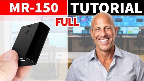 MemoQ MR-150 Tutorial: How to Use This Powerful Spy Voice Recorder