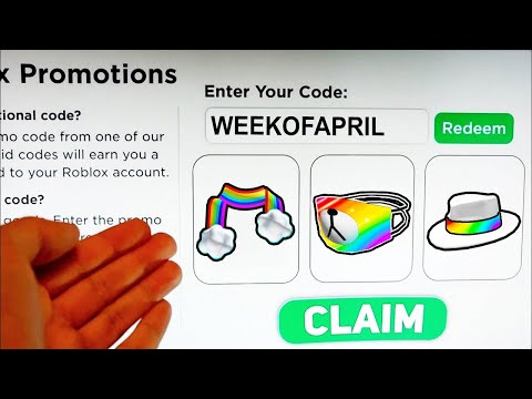 2023 *ALL 5 NEW* ROBLOX PROMO CODES All Free ROBUX Items in MAY + EVENT | All Free Items on Roblox