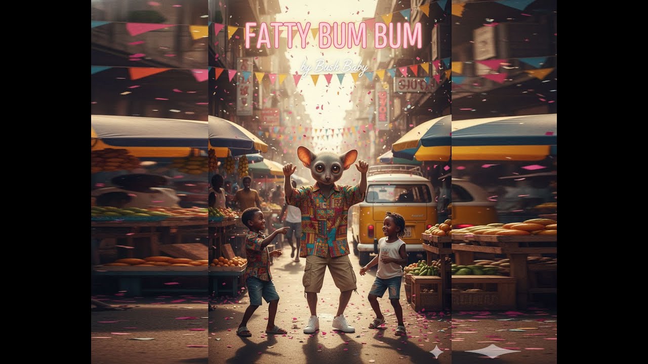 Bush Baby - Fatty Bum Bum (Lyric Video)