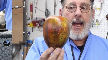 Finishing the Bottom of a Hollow Form and With a Threaded Lid  with Sam Angelo