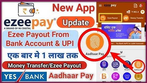 Ezeepay Mobile App New Update 2.0 | Aadhaar Pay Live On Mobile App | Ezee Payout | Rock Tech Prince