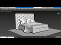 3dsmax Tutorials, Tutorial on Modeling a Modern Bed in Interior in 3dsmax