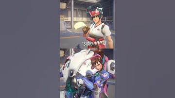 NEW Kiriko and Dva interaction - Overwatch 2