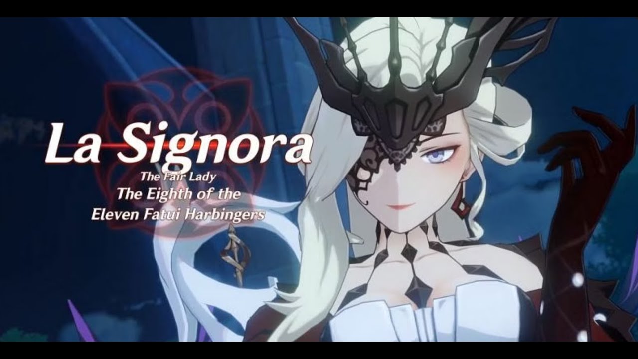 [Genshin Impact] Weekly Boss #5 | La Signora No. 8 of the Fatui ...