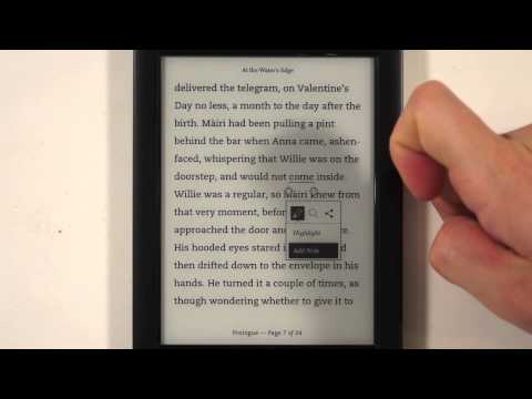 Kobo Glo HD Hands on Review