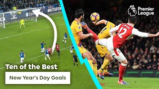 10 NAJLEPSZYCH bramek noworocznych z Jesse Lingardem i Olivierem Giroudem | Premier League