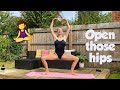 Hip opening morning exercise yoga hipopening flexibility