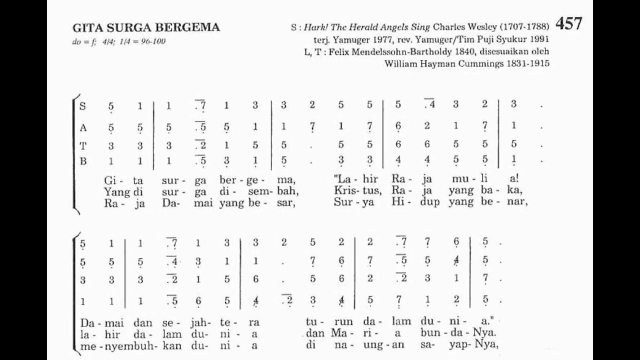 PS 457 Gita Surga Bergema - Koor Pria Katolik Paroki Cideng