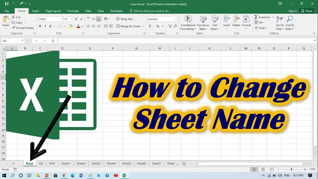How To Rename A Worksheet In Excel YouTube How To Rename A Worksheet In Excel YouTube