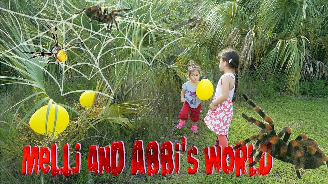 Ballon and spiders...melli and Abbi's | VlOG 011