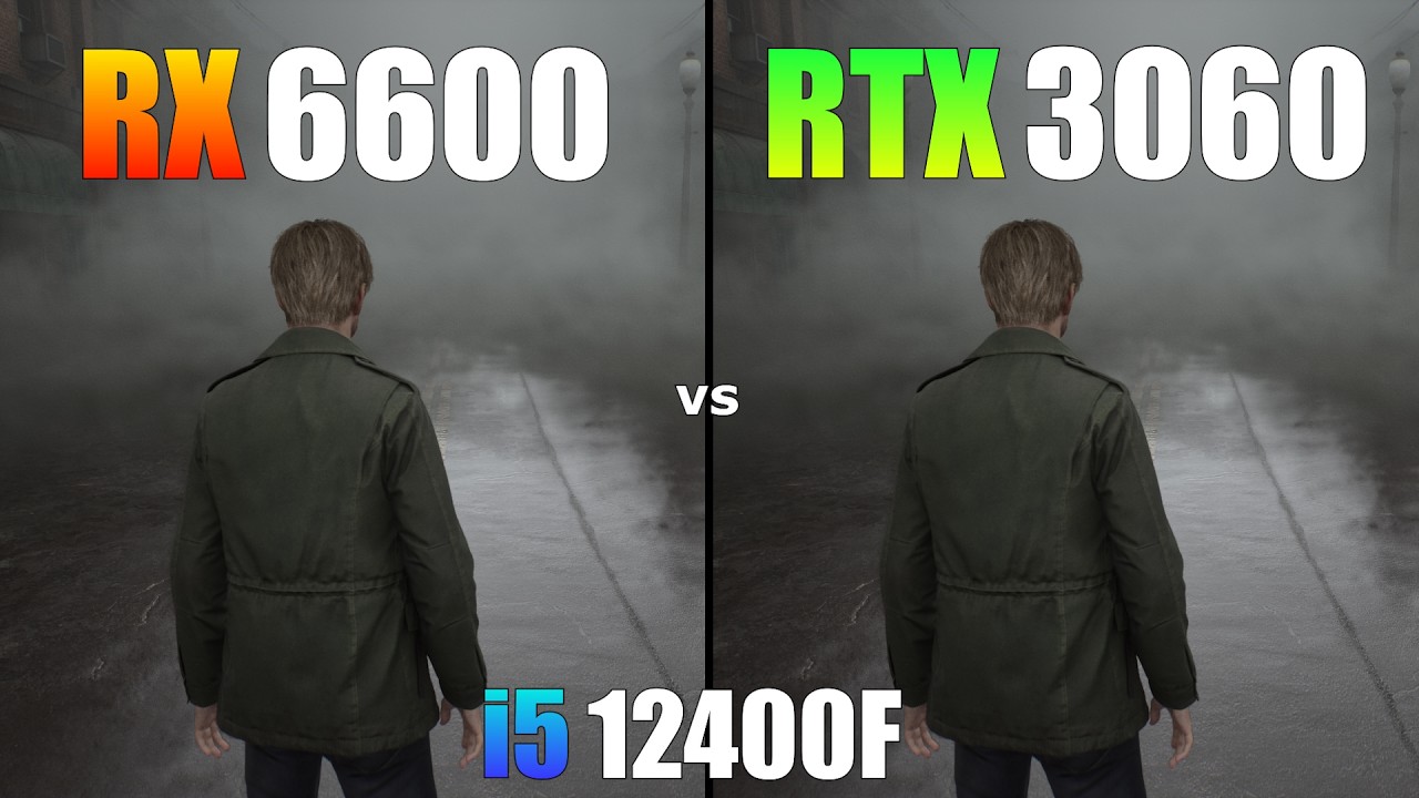 i5-12400/RX6600（RTX3060級）/16GB/SSD500 RX 6600 vs RTX 3060 : i5 12400F - Test in 16 Games in 2025 - YouTube