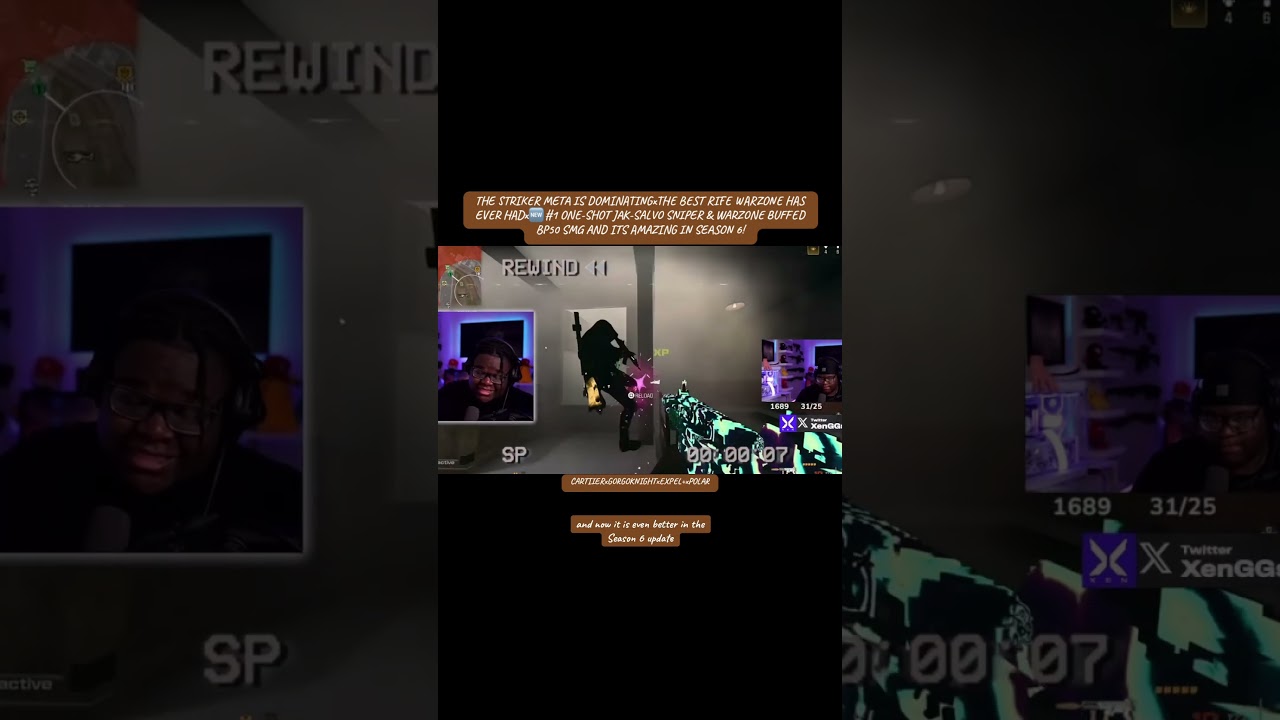 TH STRIKER META IS DOMINATINGx🆕#1 ONE-SHOT JAK-SALVO SNIPERxWARZONE BUFFED BP50 SMG & ITS AMAZING!