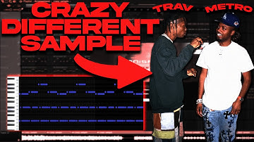 How Metro Boomin makes UNIQUE SAMPLES for Travis Scott & 21 Savage