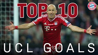 Ribéry, Robben & Makaay: Top 10 Champions League goals | FC Bayern