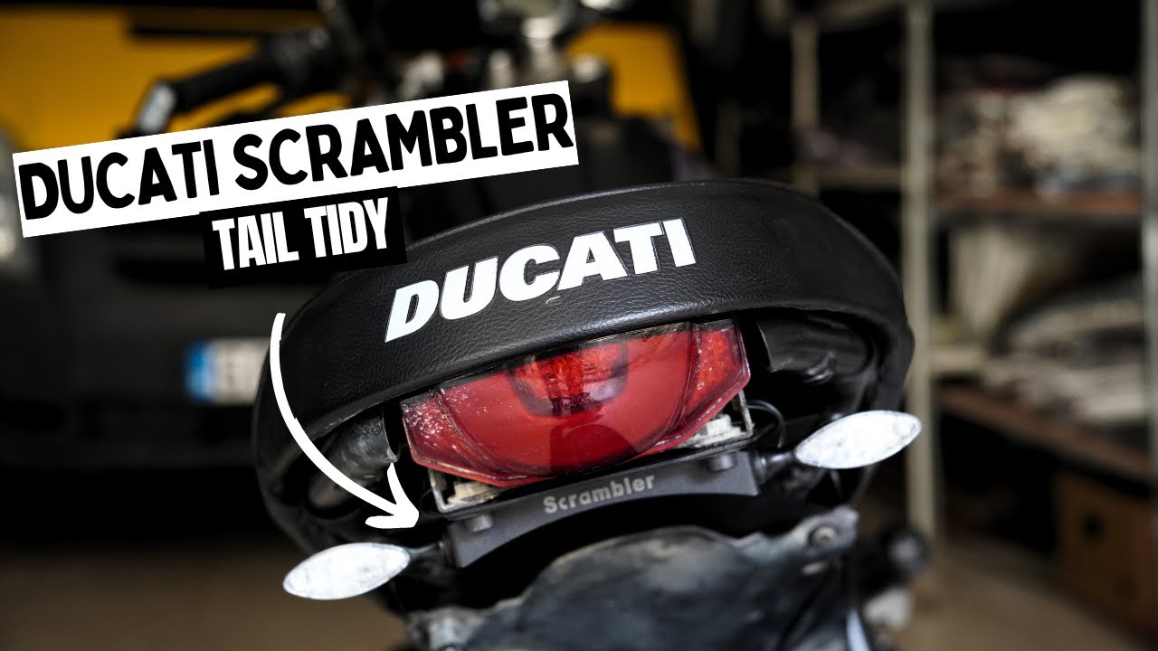 ducati scrambler tail tidy