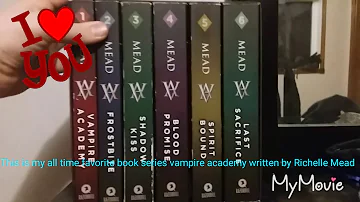 MY ALL TIME FAVOURITE SERIES!!!!! Vampire Academy by Richelle Mead