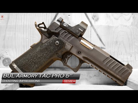 BUL Armory TAC PRO 5" Shooting Impressions