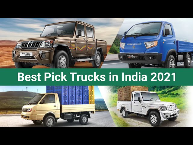 Best Pickup Trucks In India