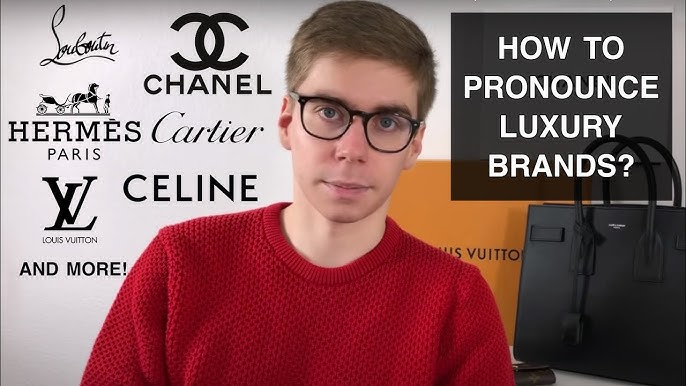 How to pronounce classic designer brand: Louis Vuitton - Dior