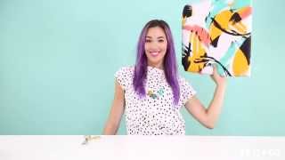DIY Cotton Chair Cushion