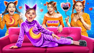 У CATNAP Есть ФАН-КЛУБ? Экстремальные прятки с CATNAP! Smiling Critters в реальной жизни!