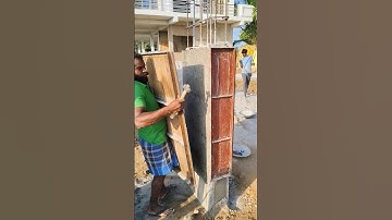 Column box removing 👍 #shorts #shortsfeed #construction #concrete #satisfying #column
