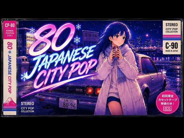 80s Japanese City Pop vol.13│ White Breath Mirage【Playlist