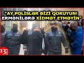 "KƏS SƏSİNİ! ƏLİNİ ÇƏK! Baxın QADINLARI DÖYÜR POLİSLƏR"- Prezident aparatının qarşısında ETİRAZ