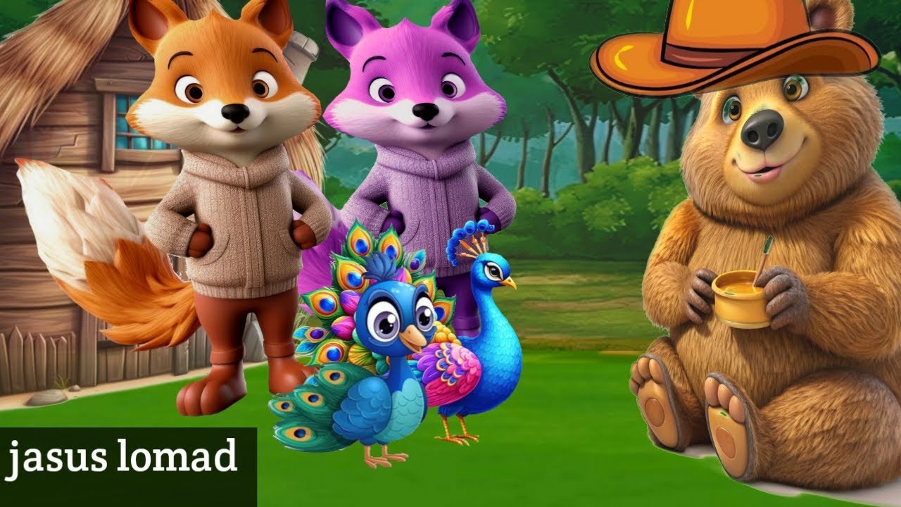 jasoos lomd |The story of the fox thief |The story of the peacock, the ...