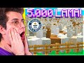 LA SFIDA PIU' GRANDE AL MONDO di LAMA su MINECRAFT ITA!