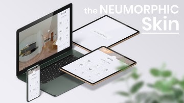 3D Vista Neumorphic skin promo