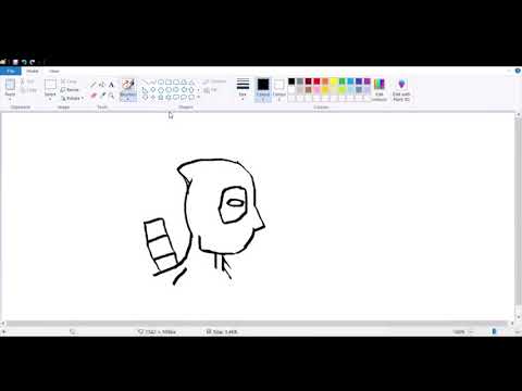 Dead pool ( Drawing tutorial)