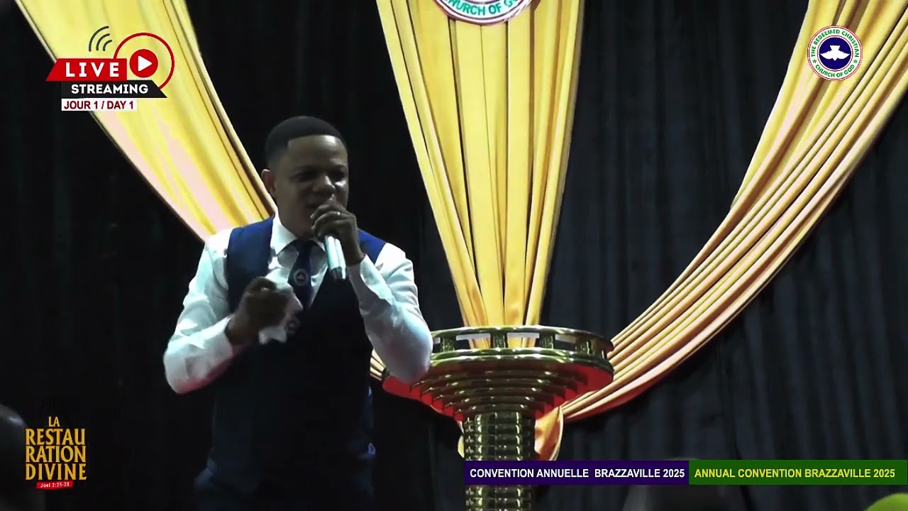 convention National Brazzaville  2025 Premier Jour