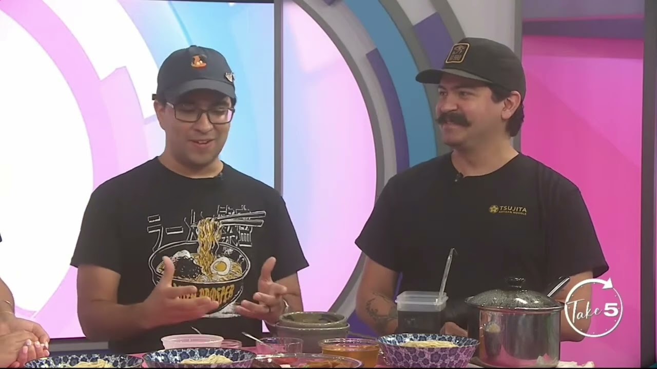 Ramen Prosper on KRGV's Take 5 - Taishoken Tsukemen