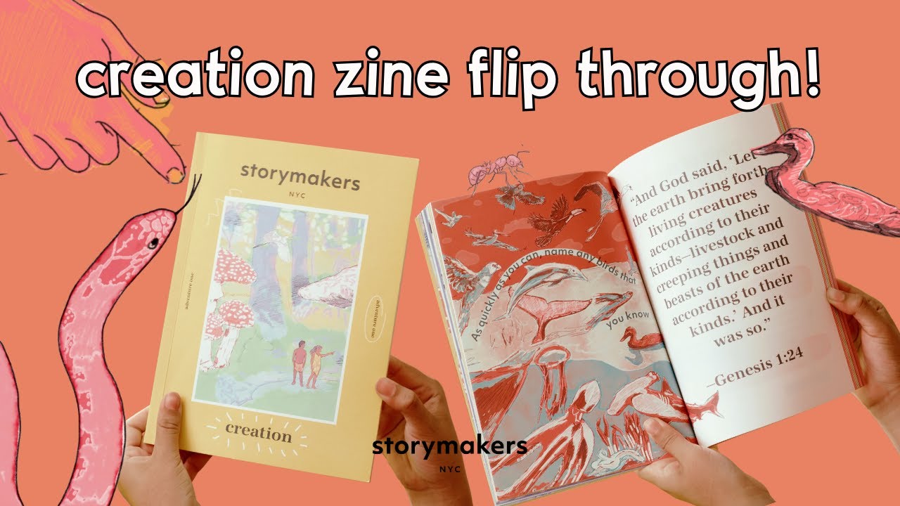 Adventure One: Creation Zine Flip Through! ⏐ StoryMakers NYC - YouTube