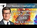 Daily Natural Gas Report - July Futures (NGN26 @ 3.215) | 06.23.2026