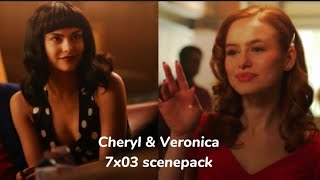 Riverdale 7x03 Cheryl And Veronica madelaine Petsch And Camila Mendes Scenepack