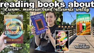 reading books about alternate realities, dreams and memories ⛅️💭🌙📝✨ [reading vlog]