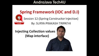 Constructor Injection | If Constructor contains Map Value | In Hindi #12