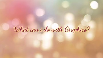 Graphics and visual computing