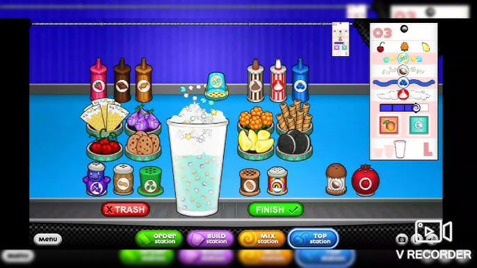 Papa's Freezeria HD Day 76 New Customer Cletus Customer Cravings Mini Game