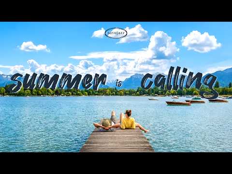 기분까지 시원해지는 여름 재즈 연주곡 | Productivity Focus Background Music | cafe jazz