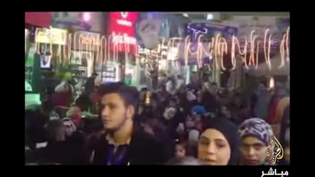 #شاهد ..  احتفال المصريين و اللائجين السوريين  بالمولد النبوي باكتوبر