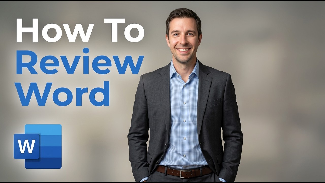 How To Review Microsoft Word [2026 Guide] - YouTube
