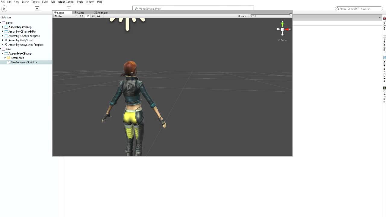 Как сделать игру на Unity 5 #10 анимация персонажа 2 - YouTube