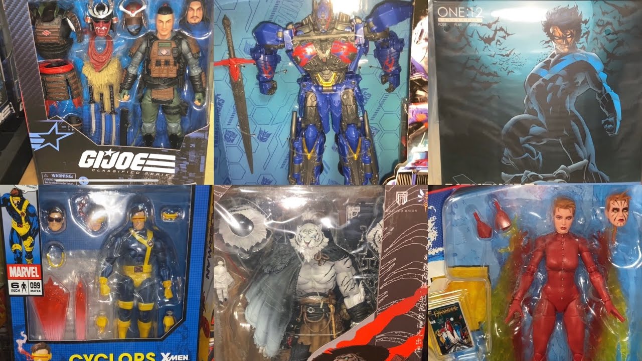 Предзаказ на новые фигурки Transformers, Marvel Legends и Mafex в Titan Toyz.