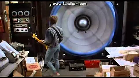 Back To The Future Story 1 Screen of Giant Speaker