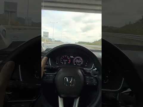 182 hp Honda Civic 0-200 test ( yokuş yukarı )