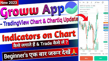 Groww app me Indicators kaise lagate - Full Details 2023 | Indicators based Trading in Groww App
